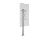 Multibrackets M 210 HD Single Silver Floor Mount Stand for 55"-80" Screens | 7350105212246 Floor Stand Multibrackets