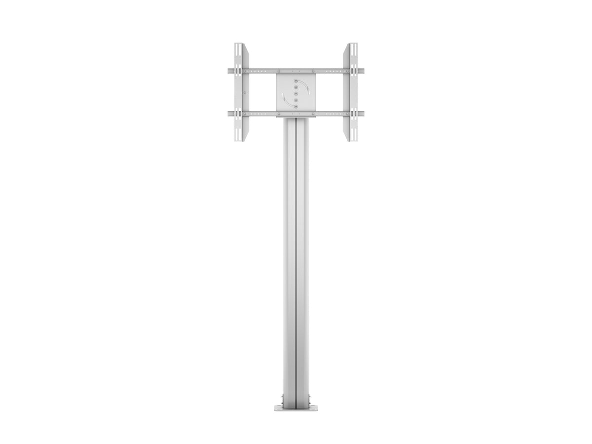 Multibrackets M 210 HD Single Silver Floor Mount Stand for 55"-80" Screens | 7350105212246 Floor Stand Multibrackets