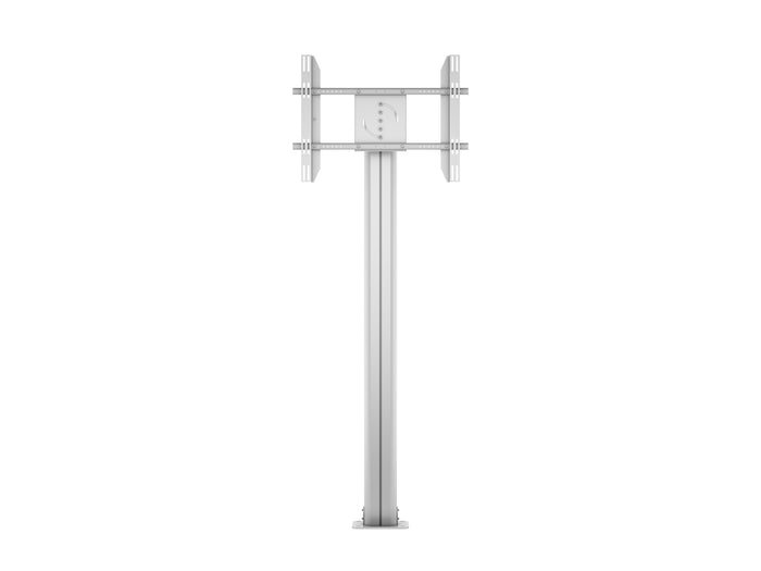 Multibrackets M 210 HD Single Silver Floor Mount Stand for 55"-80" Screens | 7350105212246 Floor Stand Multibrackets