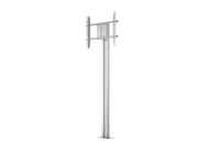 Multibrackets M 210 HD Single Silver Floor Mount Stand for 55"-80" Screens | 7350105212246 Floor Stand Multibrackets