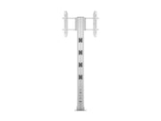 Multibrackets M 210 HD Single Silver Floor Mount Stand for 55"-80" Screens | 7350105212246 Floor Stand Multibrackets