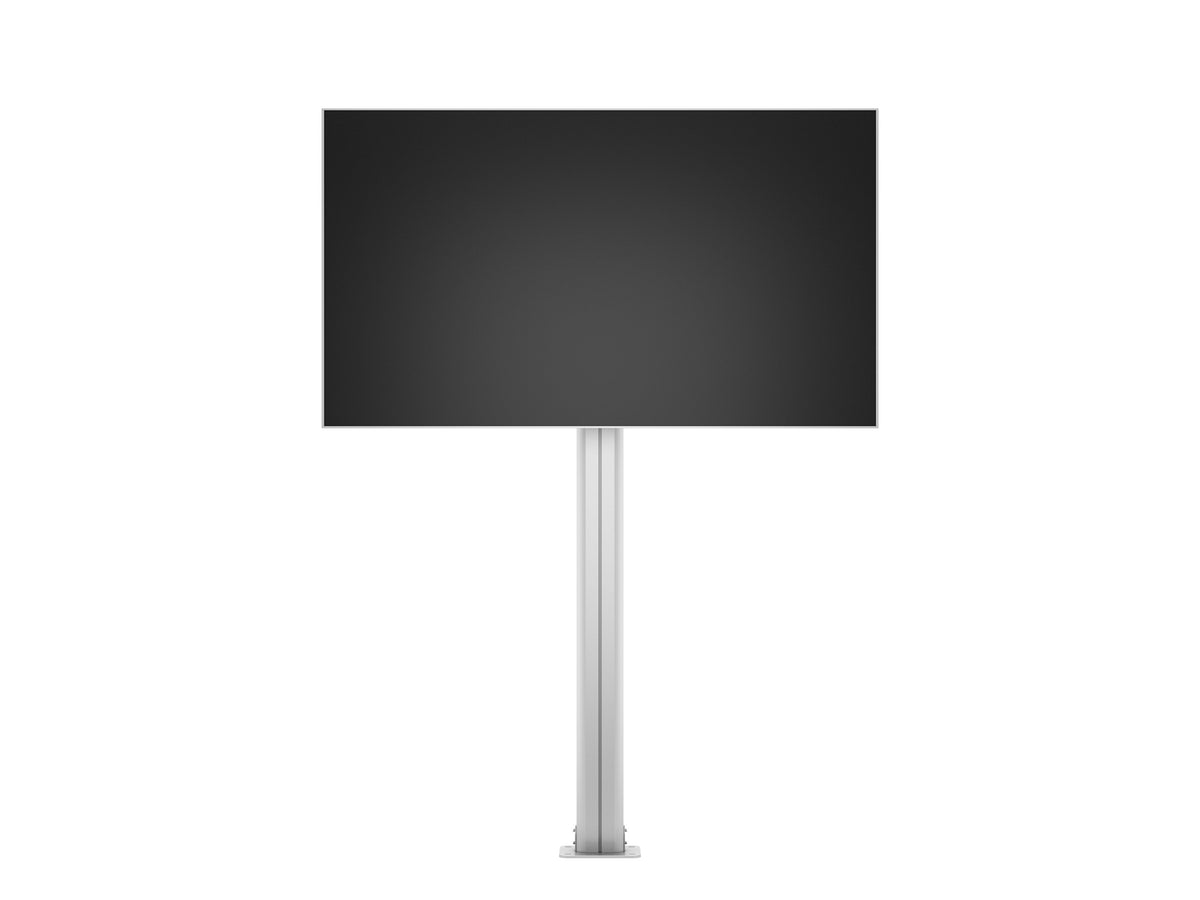 Multibrackets M 210 HD Single Silver Floor Mount Stand for 55"-80" Screens | 7350105212246 Floor Stand Multibrackets