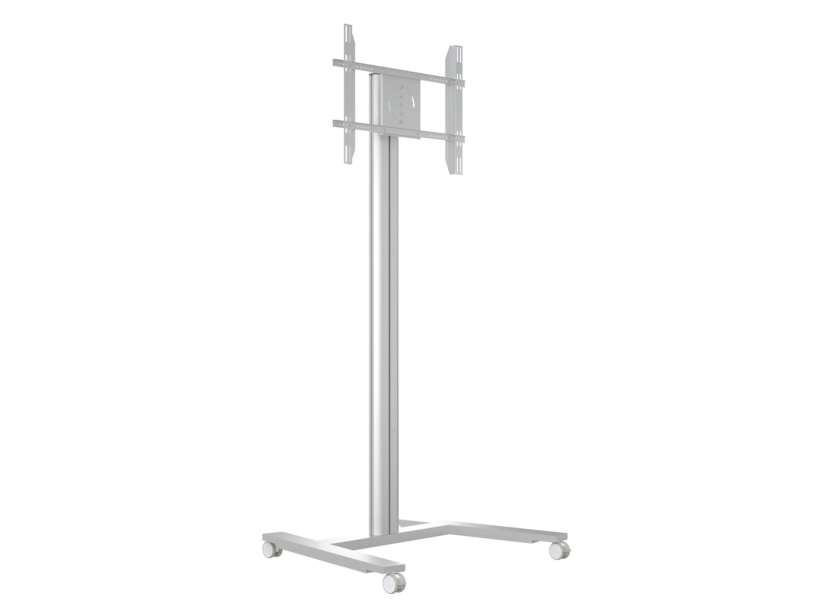 Multibrackets M 210 HD Single Silver Mobile Floor Stand for 55"-80" Screens | 7350073735341 Floor Stand Multibrackets
