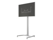 Multibrackets M 210 HD Single Silver Mobile Floor Stand for 55"-80" Screens | 7350073735341 Floor Stand Multibrackets