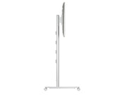 Multibrackets M 210 HD Single Silver Mobile Floor Stand for 55"-80" Screens | 7350073735341 Floor Stand Multibrackets