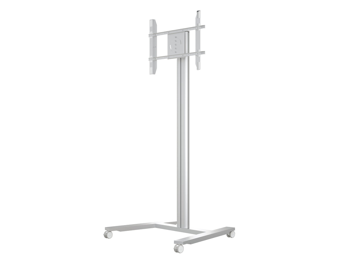 Multibrackets M 210 HD Single Silver Mobile Floor Stand for 55"-80" Screens | 7350073735341 Floor Stand Multibrackets