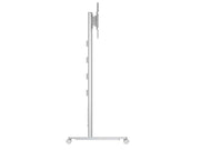 Multibrackets M 210 HD Single Silver Mobile Floor Stand for 55"-80" Screens | 7350073735341 Floor Stand Multibrackets