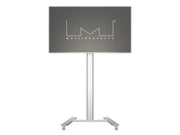 Multibrackets M 210 HD Single Silver Mobile Floor Stand for 55"-80" Screens | 7350073735341 Floor Stand Multibrackets