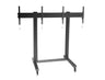 Multibrackets M 210 Triple Pillar Dual Screen Mobile Floor Stand for 50"-77" Screens | 7350073733019