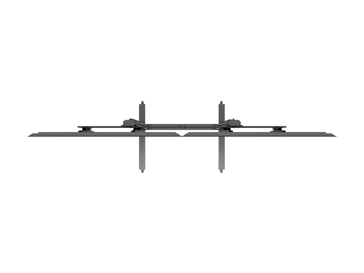 Multibrackets M 210 Triple Pillar Dual Screen Mobile Floor Stand for 50"-77" Screens | 7350073733019