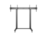 Multibrackets M 210 Triple Pillar Dual Screen Mobile Floor Stand for 50"-77" Screens | 7350073733019 Floor Stand Multibrackets