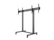 Multibrackets M 210 Triple Pillar Dual Screen Mobile Floor Stand for 50"-77" Screens | 7350073733019 Floor Stand Multibrackets