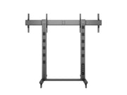 Multibrackets M 210 Triple Pillar Dual Screen Mobile Floor Stand for 50"-77" Screens | 7350073733019 Floor Stand Multibrackets