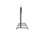 Multibrackets M 210 Triple Pillar Dual Screen Mobile Floor Stand for 70"-110" Screens | 7350073733026 Floor Stand Multibrackets