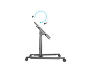 Multibrackets M 80 HD Single Black Mobile Floor Stand for 32"-55" Screens | 7350073736812 Floor Stand Multibrackets