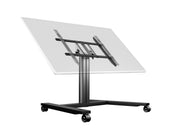 Multibrackets M 80 HD Single Black Mobile Floor Stand for 32"-55" Screens | 7350073736812 Floor Stand Multibrackets
