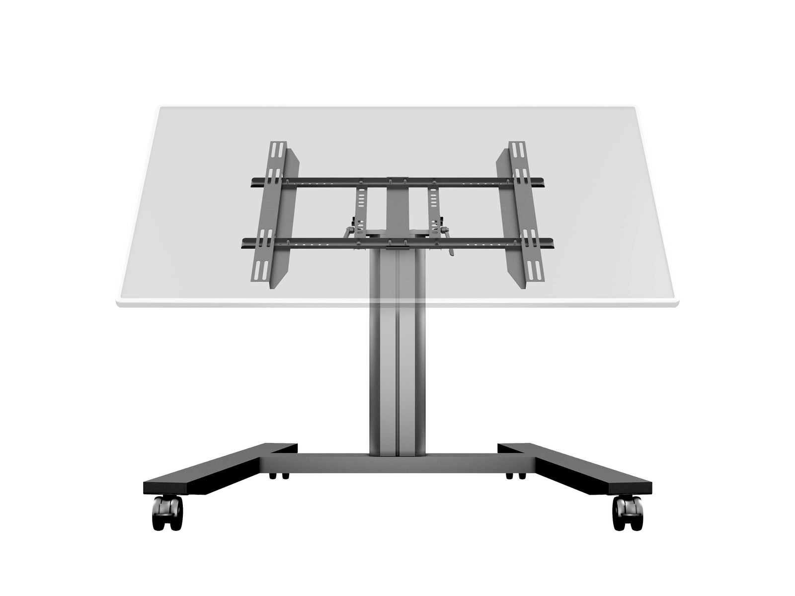 Multibrackets M 80 HD Single Black Mobile Floor Stand for 32"-55" Screens | 7350073736812 Floor Stand Multibrackets
