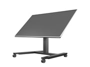 Multibrackets M 80 HD Single Black Mobile Floor Stand for 32"-55" Screens | 7350073736812 Floor Stand Multibrackets