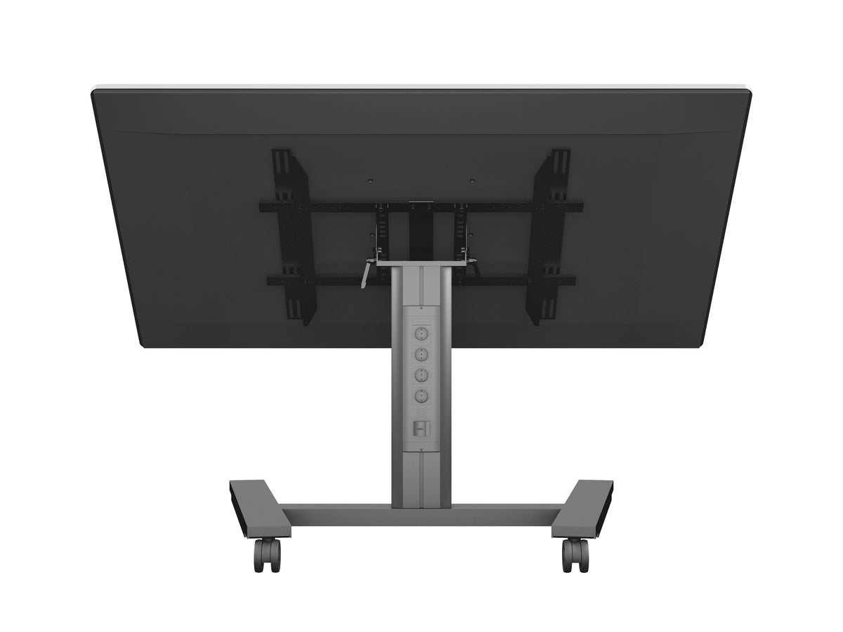 Multibrackets M 80 HD Single Black Mobile Floor Stand for 32"-55" Screens | 7350073736812 Floor Stand Multibrackets