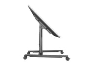 Multibrackets M 80 HD Single Black Mobile Floor Stand for 32"-55" Screens | 7350073736812 Floor Stand Multibrackets