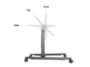 Multibrackets M 80 HD Single Black Mobile Floor Stand for 32"-55" Screens | 7350073736812 Floor Stand Multibrackets
