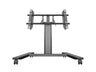 Multibrackets M 80 HD Single Black Mobile Floor Stand for 32"-55" Screens | 7350073736812