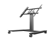 Multibrackets M 80 HD Single Black Mobile Floor Stand for 32"-55" Screens | 7350073736812 Floor Stand Multibrackets