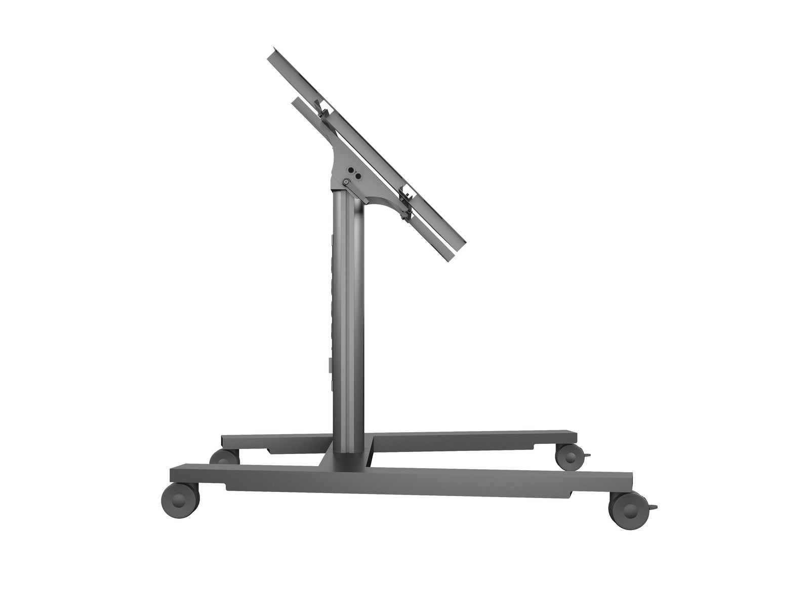 Multibrackets M 80 HD Single Black Mobile Floor Stand for 32"-55" Screens | 7350073736812 Floor Stand Multibrackets
