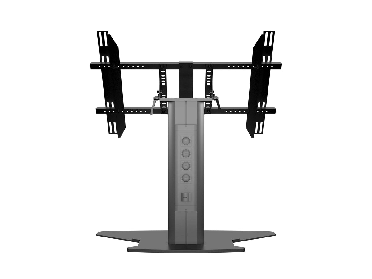 Multibrackets M 80 HD Single Black Tilt & Table Floor Stand for 32"-55" Screens | 7350073736799 Floor Stand Multibrackets