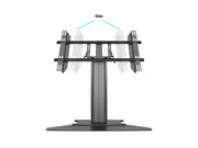 Multibrackets M 80 HD Single Black Tilt & Table Floor Stand for 32"-55" Screens | 7350073736799 Floor Stand Multibrackets