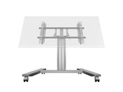 Multibrackets M 80 HD Single Silver Mobile Floor Stand for 32"-55" Screens | 7350073736829 Floor Stand Multibrackets