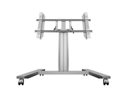 Multibrackets M 80 HD Single Silver Mobile Floor Stand for 32"-55" Screens | 7350073736829 Floor Stand Multibrackets