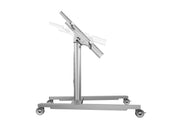 Multibrackets M 80 HD Single Silver Mobile Floor Stand for 32"-55" Screens | 7350073736829 Floor Stand Multibrackets