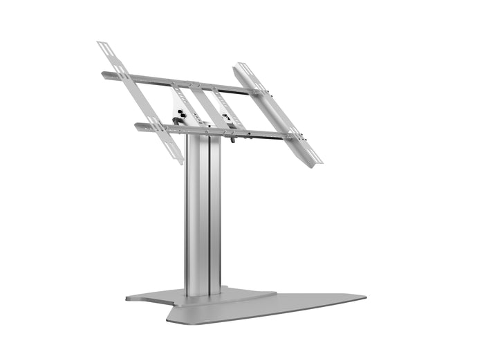 Multibrackets M 80 HD Single Silver Tilt & Table Floor Stand for 32"-55" Screens | 7350073736805 Floor Stand Multibrackets