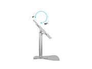 Multibrackets M 80 HD Single Silver Tilt & Table Floor Stand for 32"-55" Screens | 7350073736805 Floor Stand Multibrackets