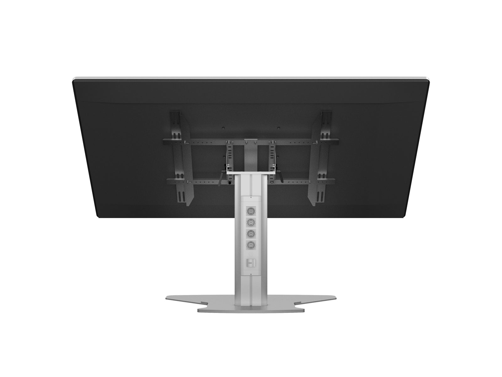 Multibrackets M 80 HD Single Silver Tilt & Table Floor Stand for 32"-55" Screens | 7350073736805 Floor Stand Multibrackets