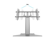 Multibrackets M 80 HD Single Silver Tilt & Table Floor Stand for 32"-55" Screens | 7350073736805 Floor Stand Multibrackets