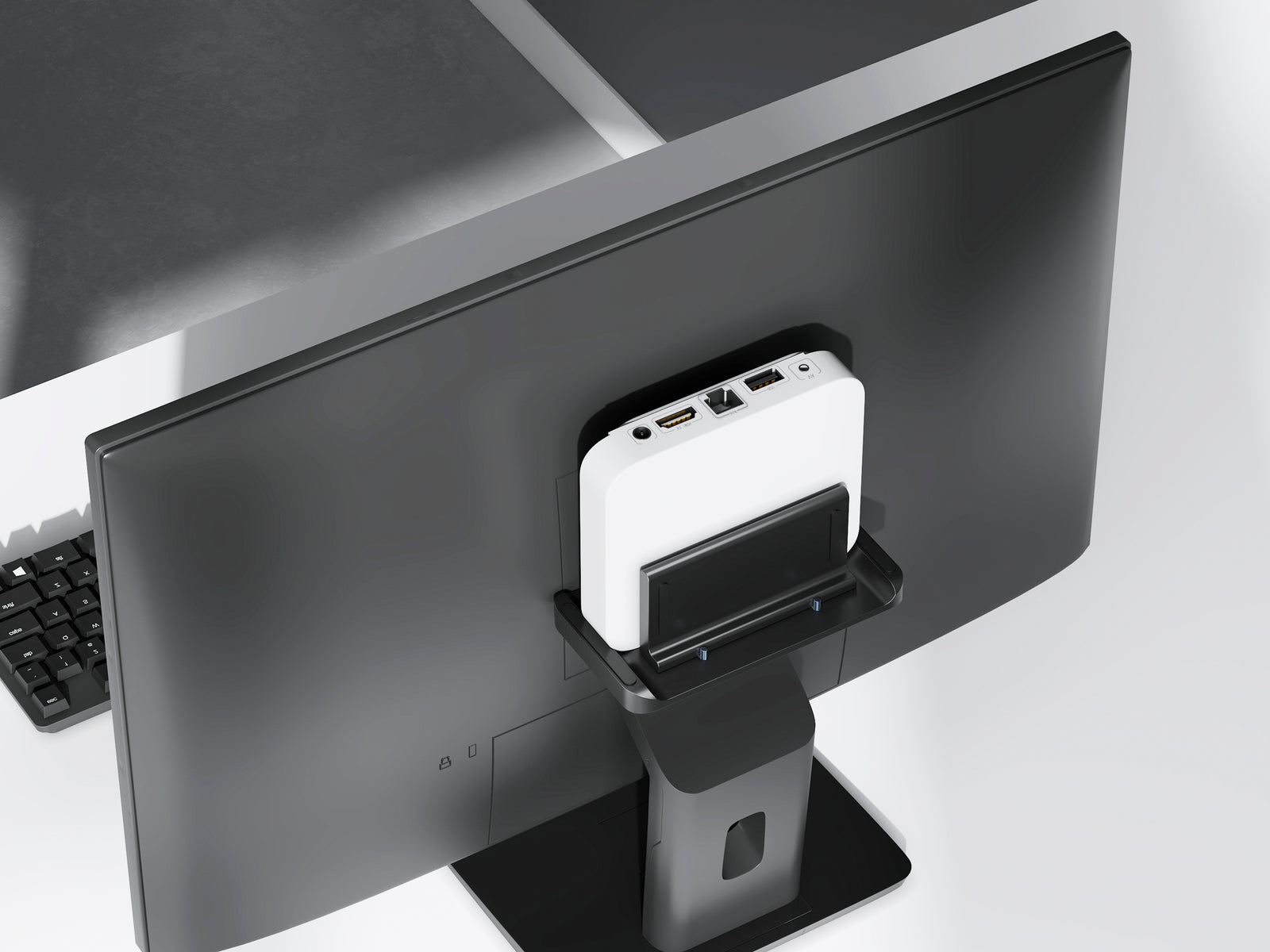Multibrackets M Adjustable Mini PC & Thin Client Holder Up to 3kg | 7350105214455 Mount Accessories Multibrackets