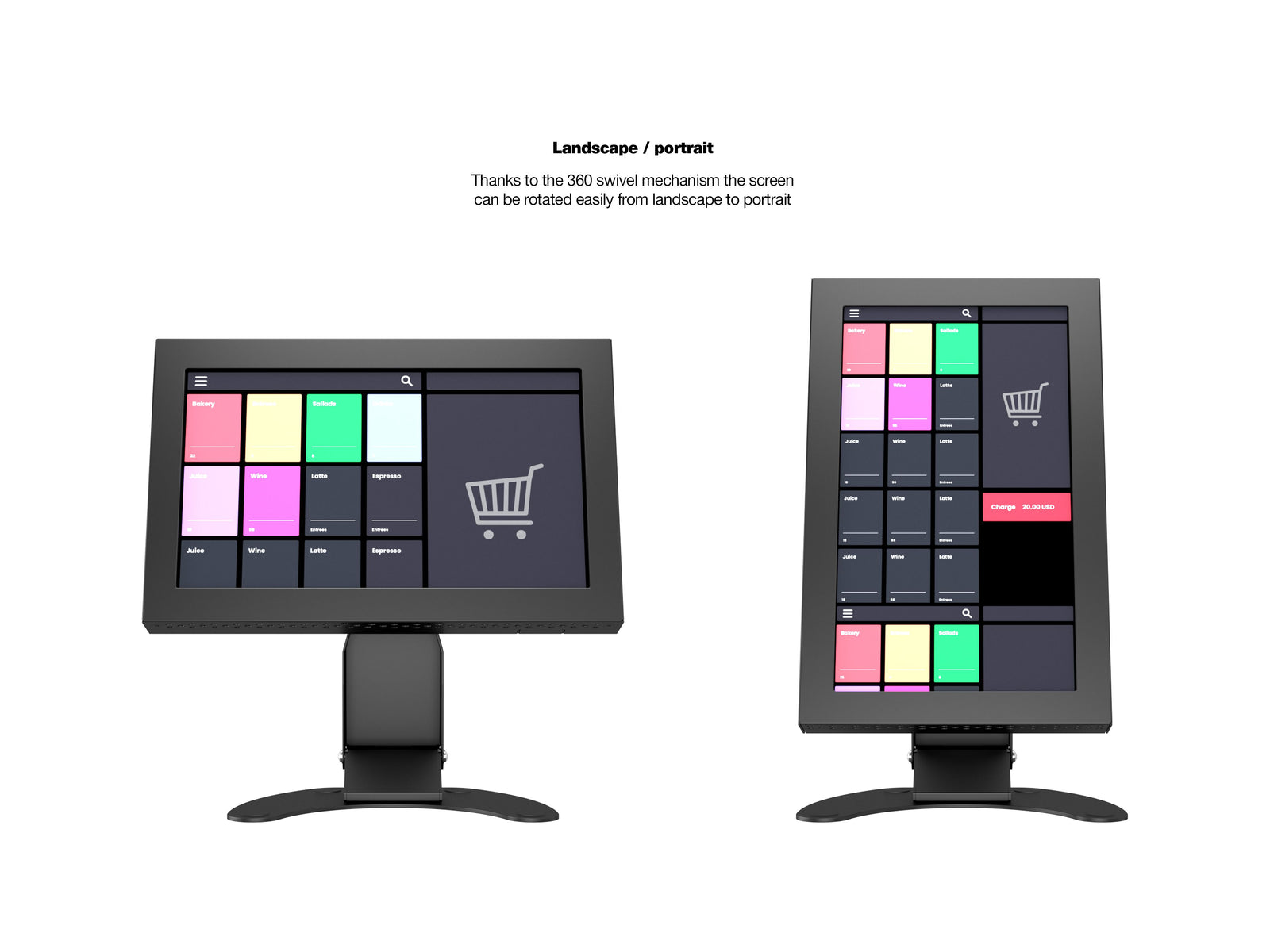 Multibrackets M Adjustable Table Stand for Samsung QB13R & QB13R-T 13" Displays | 7350105212543