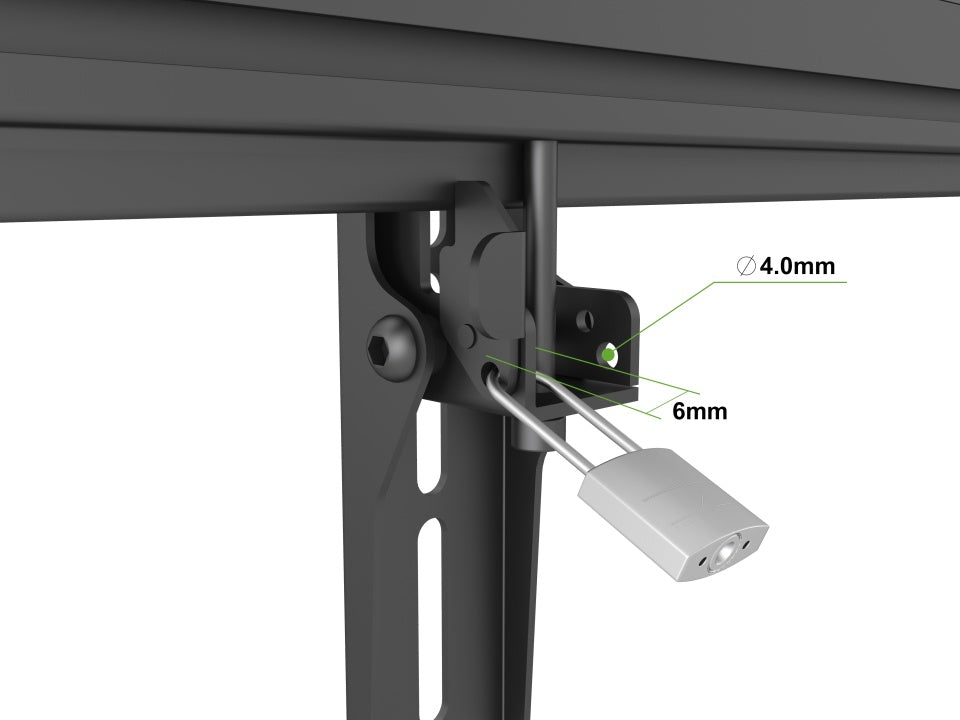 Multibrackets M Anti-Theft Lock System for Pro Series Display Mounts | 7350022730137