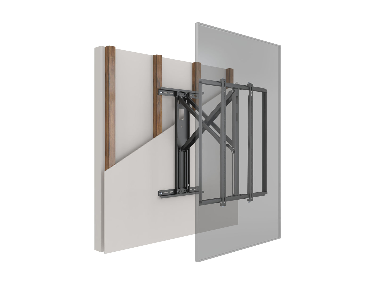 Multibrackets M Articulated Flexarm XL Full Motion Wall Mount for 75"–98" Screens | 7340234812172 Wall Mount Bracket Multibrackets
