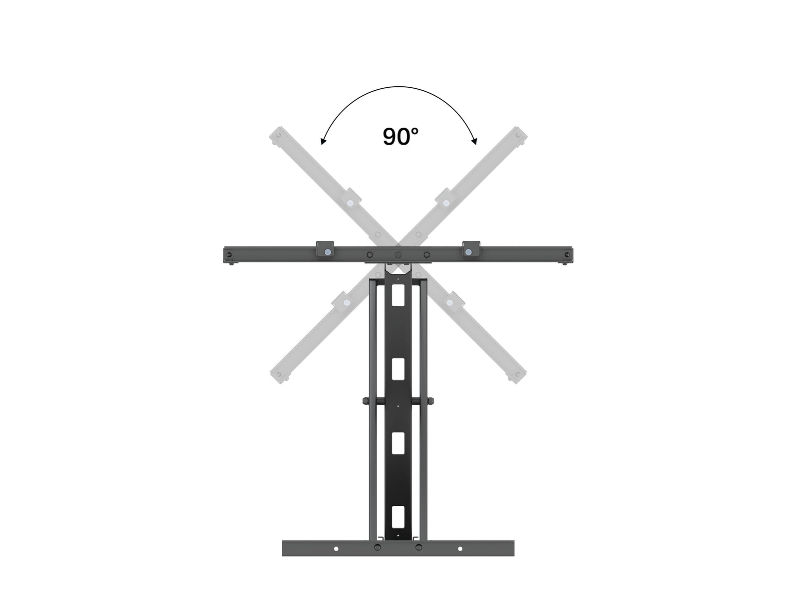 Multibrackets M Articulated Flexarm XL Full Motion Wall Mount for 75"–98" Screens | 7340234812172 Wall Mount Bracket Multibrackets