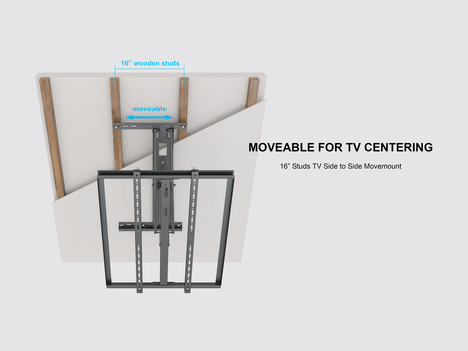 Multibrackets M Articulated Flexarm XL Full Motion Wall Mount for 75"–98" Screens | 7340234812172 Wall Mount Bracket Multibrackets