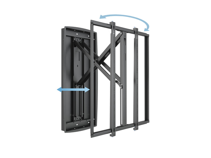 Multibrackets M Articulated Flexarm XL Recessed Full Motion Wall Mount for 75"–98" Screens | 7340234812196 Wall Mount Bracket Multibrackets