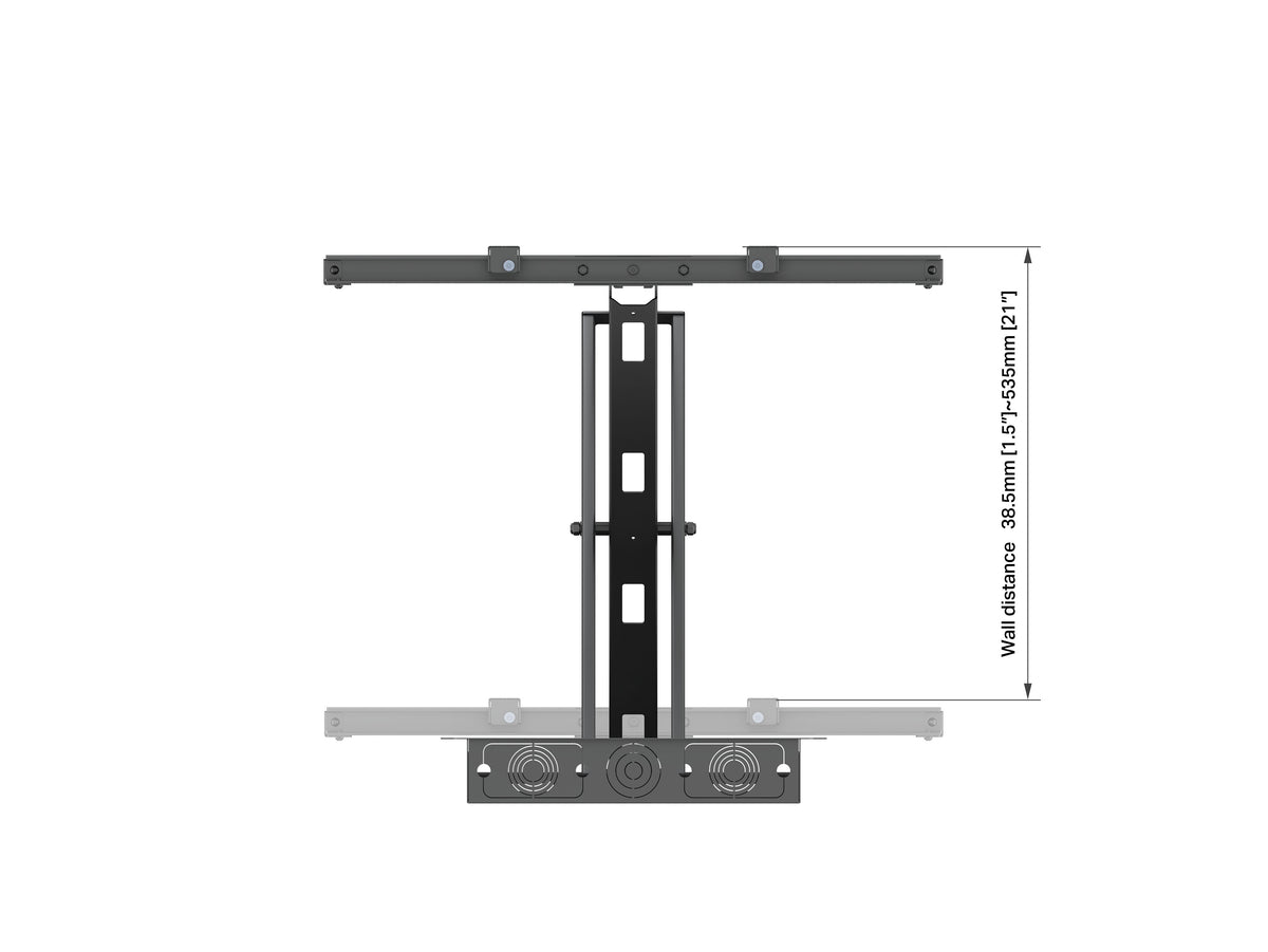 Multibrackets M Articulated Flexarm XL Recessed Full Motion Wall Mount for 75"–98" Screens | 7340234812196