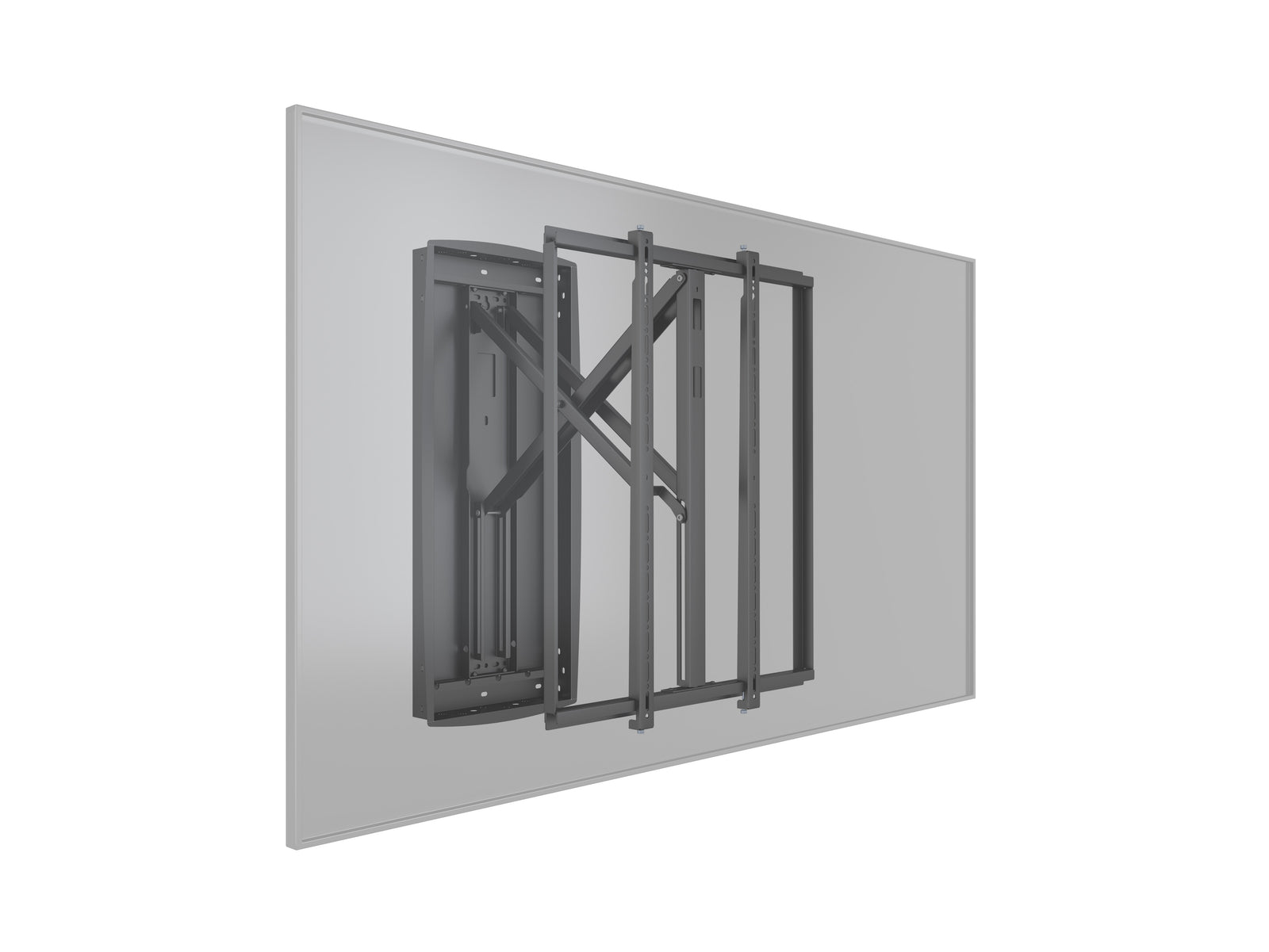 Multibrackets M Articulated Flexarm XL Recessed Full Motion Wall Mount for 75"–98" Screens | 7340234812196