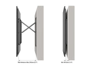 Multibrackets M Articulated Flexarm XL Recessed Full Motion Wall Mount for 75"–98" Screens | 7340234812196