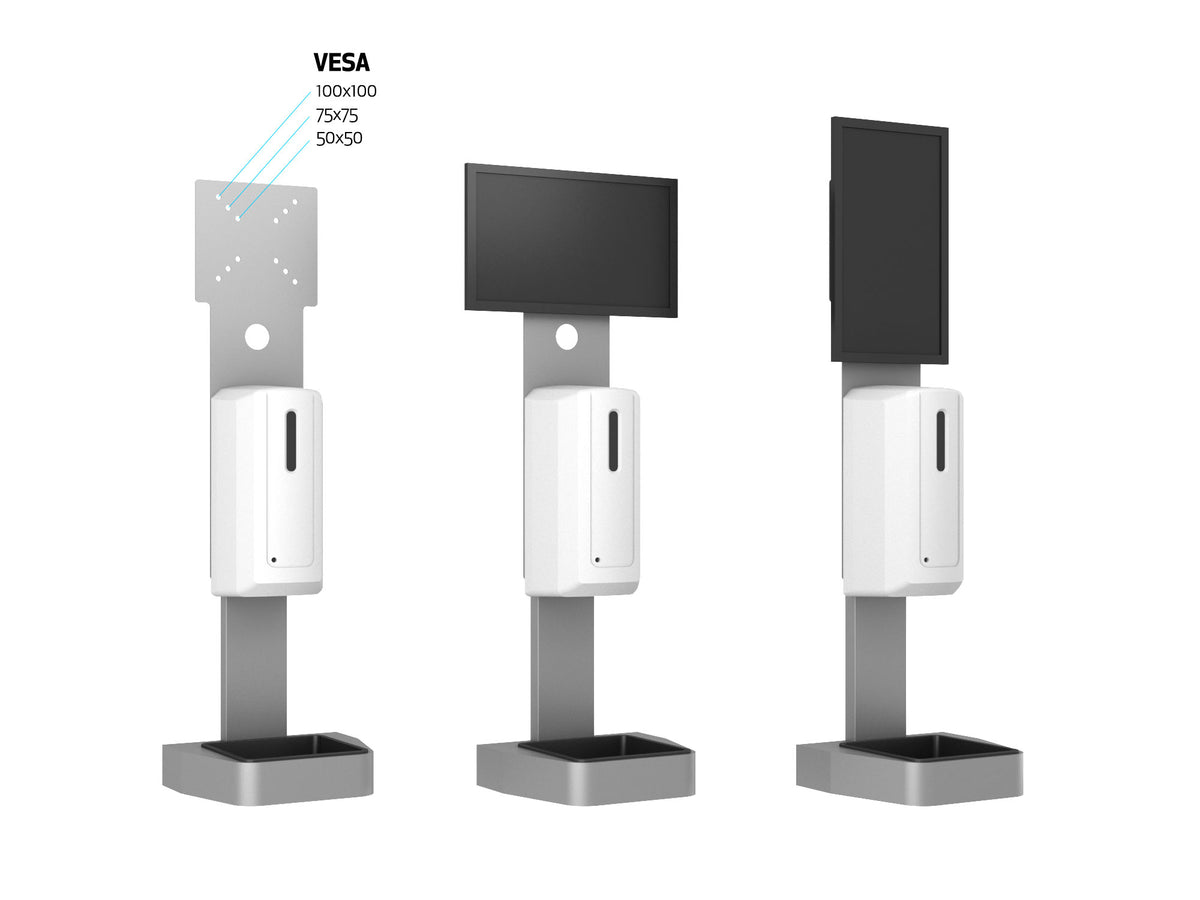 Multibrackets M Automatic Touchless Hand Sanitizer Deskstand with 9"-13" Screen Mount | 7350073739639 Mount Accessories Multibrackets