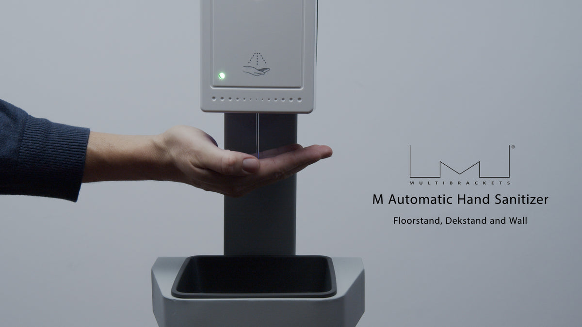 Multibrackets M Automatic Touchless Hand Sanitizer Deskstand with 9"-13" Screen Mount | 7350073739639 Mount Accessories Multibrackets