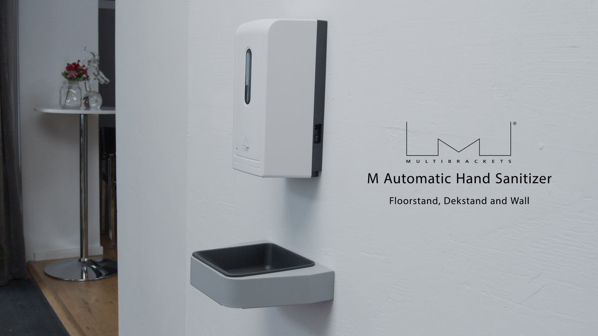 Multibrackets M Automatic Touchless Hand Sanitizer Deskstand with 9"-13" Screen Mount | 7350073739639 Mount Accessories Multibrackets